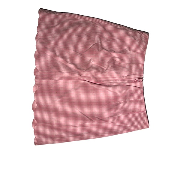 Lilly Pulitzer White Label pink gingham skirt. Size 6 - Picture 10 of 13